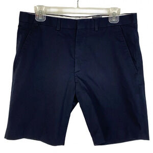 H&M Men's Navy Flat Front Shorts